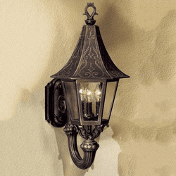 Hanover Lantern B224FSM St. Augustine Medium Traditional Outdoor Wall Light Fixture