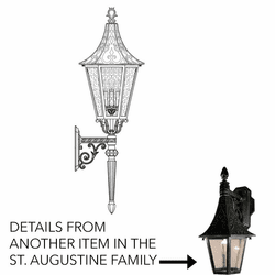 Hanover Lantern B22615 St. Augustine Large Traditional Outdoor Wall Light Sconce