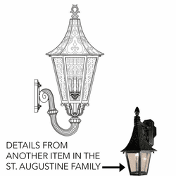 Hanover Lantern B226FSM St. Augustine Large Traditional Outdoor Wall Lighting