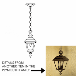 Hanover Lantern B2420 Plymouth Small Traditional Outdoor Lighting Pendant