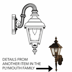 Hanover Lantern B24FRM Plymouth Small Traditional Outdoor Wall Lighting Fixture