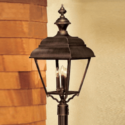 Hanover Lantern B31830 Plymouth Grande Traditional Outdoor Post Lighting Fixture