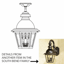 Hanover Lantern B51421 South Bend Medium Traditional Outdoor Overhead Light Fixture