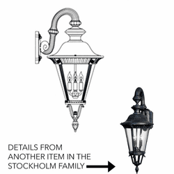 Hanover Lantern B534FRM Stockholm Medium Traditional Outdoor Wall Lighting Fixture