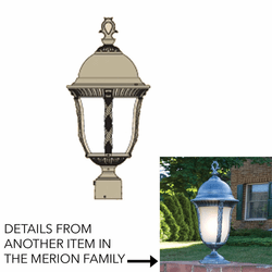 Hanover Lantern B54430 Milano Medium Outdoor Post Light Fixture