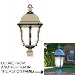 Hanover Lantern B54630 Milano Large Outdoor Pole Lighting Fixture