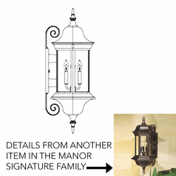 Hanover Lantern B5509 Manor Signature Large Outdoor Wall Light Sconce