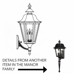 Hanover Lantern B5513 Manor Large Outdoor Sconce Lighting