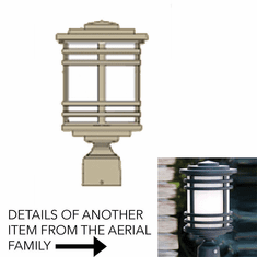 Hanover Lantern B55430 Aerial Large Exterior Lighting Post Light