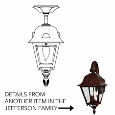 Hanover Lantern B5621 Jefferson Small Traditional Exterior Overhead Lighting