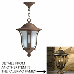 Hanover Lantern B57420 Palermo Medium Exterior Hanging Light