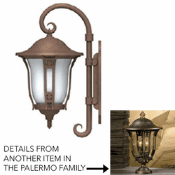 Hanover Lantern B57612 Palermo Large Outdoor Lamp Sconce