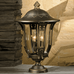 Hanover Lantern B57660 Palermo Large Outdoor Pier Mount
