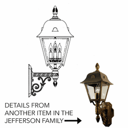 Hanover Lantern B5770 Jefferson Large Traditional Outdoor Wall Lamp