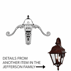 Hanover Lantern B5851 Jefferson Medium Traditional Outdoor Light Sconce