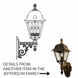 Hanover Lantern B5870 Jefferson Medium Traditional Exterior Sconce Lighting