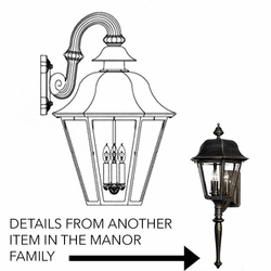 Hanover Lantern B61FRM Manor Grande Outdoor Wall Light Sconce