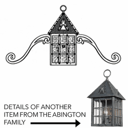 Hanover Lantern B8150 Abington Large Traditional Exterior Wall Sconce Light