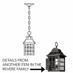 Hanover Lantern B8220 Revere Small Traditional Outdoor Hanging Pendant Lighting