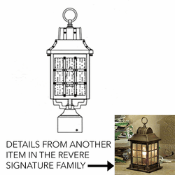 Hanover Lantern B8233 Revere Signature Small Traditional Exterior Lighting Post Light