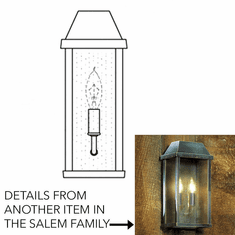 Hanover Lantern B8903 Salem Medium Traditional Outdoor Wall Lighting