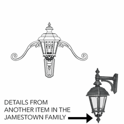Hanover Lantern B9350 Jamestown Medium Traditional Outdoor Wall Sconce