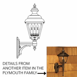 Hanover Lantern B9510 Plymouth Medium Traditional Outdoor Sconce Lighting