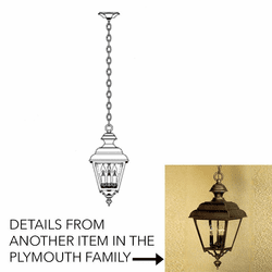 Hanover Lantern B9520 Plymouth Medium Traditional Outdoor Drop Lighting Fixture