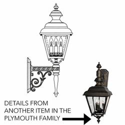 Hanover Lantern B9575 Plymouth Medium Traditional Outdoor Light Sconce