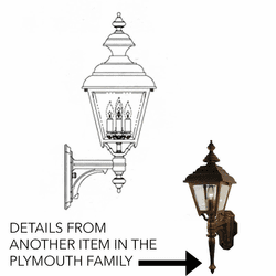 Hanover Lantern B9610 Plymouth Large Traditional Outdoor Light Sconce