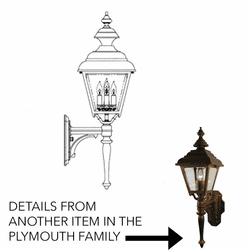 Hanover Lantern B9615 Plymouth Large Traditional Exterior Wall Lighting