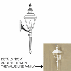 Hanover Lantern B9954 Value Line Medium Traditional Outdoor Wall Lighting