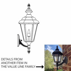 Hanover Lantern B9962 Value Line Medium Traditional Exterior Wall Sconce Lighting