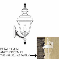 Hanover Lantern B9972 Value Line Large Traditional Outdoor Lamp Sconce