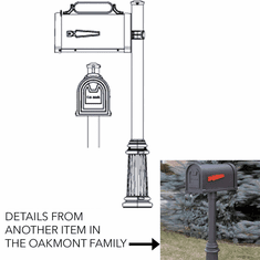 Hanover Lantern M201S Mailbox Exterior Mailbox