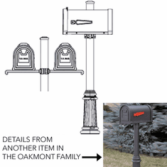 Hanover Lantern M204 Mailbox Outdoor Mailbox