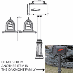 Hanover Lantern M204S Mailbox Exterior Mailbox