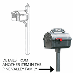 Hanover Lantern M80 Pine Valley Mailbox