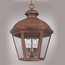 Hi-Lite Manufacturing H-1124-D Traditional 10" Wide Exterior Hanging Lamp