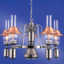 Hi-Lite Manufacturing H-285-D 18" Tall Hanging Chandelier