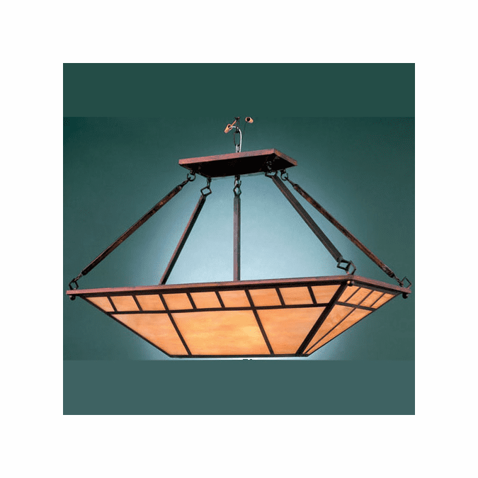 HiLite Manufacturing H2880F Craftsman 15" Wide Kitchen Island Light