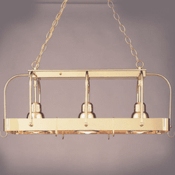 Hi-Lite Manufacturing H-9010-D 13" Tall Pot Rack Island Lighting