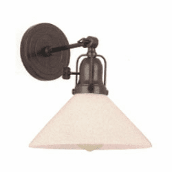 Hi-Lite Manufacturing H-99420-A2B-145-OP Montgomery Retro Oil Rubbed Bronze Lighting Wall Sconce
