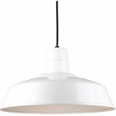 Hi-Lite Manufacturing H-QSN15118-C-93 Warehouse Retro White 18" Drop Ceiling Lighting