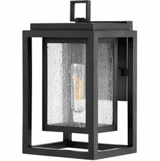 Hinkley 1000BK-LL Republic Black LED Outdoor Wall Lighting Sconce