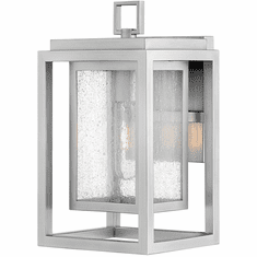 Hinkley 1000SI-LL Republic Satin Nickel LED Outdoor Wall Lighting