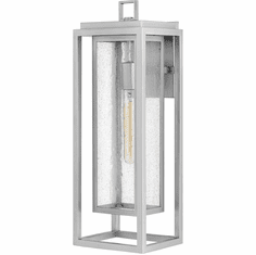 Hinkley 1005SI-LL Republic Satin Nickel LED Outdoor Mini Wall Sconce Lighting