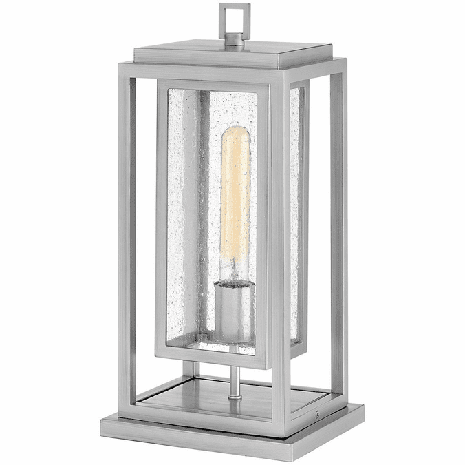 Hinkley 1007SI-LL Republic Satin Nickel LED Outdoor Pathway Lighting