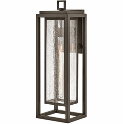 Hinkley 1009OZ Republic Oil Rubbed Bronze LED Large Outdoor Wall Lighting Sconce