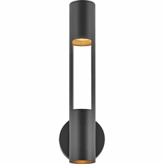Hinkley 10194BK-LL Oslo Modern Black LED Outdoor Sconce Lighting